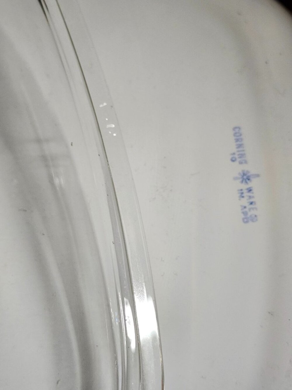 CorningWare Set of 3 Cornflower Blue Casserole Dishes w/Pyrex Lids Vintage - Picture 6 of 16